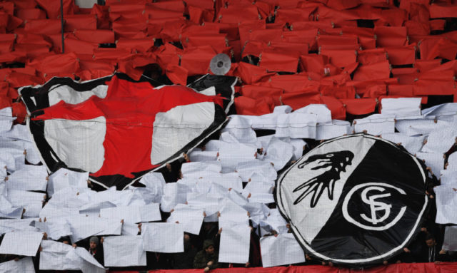 Fans Choreo SC Freiburg