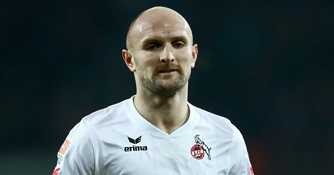 COLOGNE, GERMANY - DECEMBER 21: Konstantin Rausch of Koeln is seen during the Bundesliga match between 1. FC Koeln and Bayer 04 Leverkusen at RheinEnergieStadion on December 21, 2016 in Cologne, Germany. (Photo by Lars Baron/Bongarts/Getty Images)