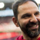 COLOGNE, GERMANY - JANUARY 27: Stefan Ruthenbeck Head Coach of 1. FC Koeln looks on prior the Bundesliga match between 1. FC Koeln and FC Augsburg at RheinEnergieStadion on January 27, 2018 in Cologne, Germany. (Photo by Maja Hitij/Bongarts/Getty Images)