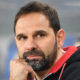 HAMBURG, GERMANY - JANUARY 20: Stefan Ruthenbeck, coach of Koeln, looks on before during the Bundesliga match between Hamburger SV and 1. FC Koeln at Volksparkstadion on January 20, 2018 in Hamburg, Germany. (Photo by Stuart Franklin/Bongarts/Getty Images)