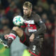 HAMBURG, GERMANY - DECEMBER 18: Lasse Sobiech of Pauli in action during the Second Bundesliga match between FC St. Pauli and VfL Bochum 1848 at Millerntor Stadium on December 18, 2017 in Hamburg, Germany. (Photo by Oliver Hardt/Bongarts/Getty Images)