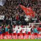 COLOGNE, GERMANY - DECEMBER 01: Players of 1.FC Koeln show appreciation to the fans after the Second Bundesliga match between 1. FC Koeln and SpVgg Greuther Fuerth at RheinEnergieStadion on December 1, 2018 in Cologne, Germany. (Photo by Maja Hitij/Bongarts/Getty Images)