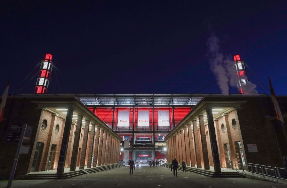 COLOGNE, GERMANY - FEBRUARY 17: A general view after the Bundesliga match between 1. FC Koeln and Hannover 96 at RheinEnergieStadion on February 17, 2018 in Cologne, Germany. (Photo by Alex Grimm/Bongarts/Getty Images)