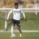 YEREVAN, ARMENIA - NOVEMBER 19: Yann-Aurel Bisseck controls the ball during the Germany U19 v Armenia U19 match at UEFA Four Nations Tournament on November 19, 2018 in Yerevan, Armenia. (Photo by Maja Hitij/Bongarts/Getty Images)