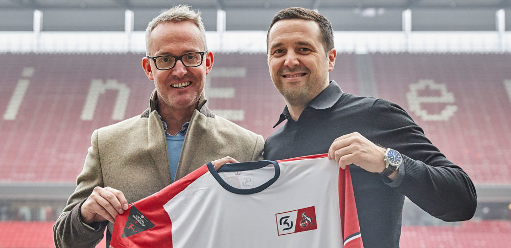 FC-Finanzgeschäftsführer Alexander Wehrle (l.) mit SK-Gaming-Gründer Alexander Müller | Foto: 1. FC Köln