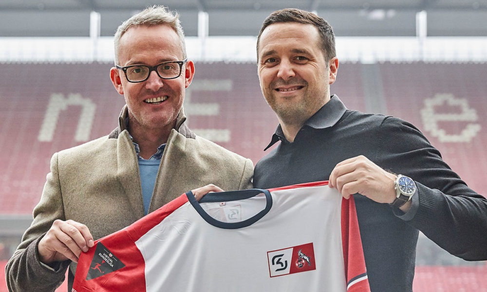 FC-Finanzgeschäftsführer Alexander Wehrle (l.) mit SK-Gaming-Gründer Alexander Müller | Foto: 1. FC Köln