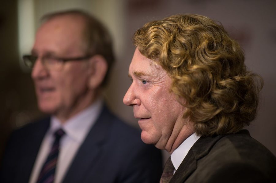 NOTTINGHAM, ENGLAND - OCTOBER 11: Former Nottingham Forest player Tony Woodcock from the1977-79 poses for a photograph ahead of the screening of I Believe in Miracles at City Ground on October 11, 2015 in Nottingham, England. (Photo by Jon Buckle/Getty Images)