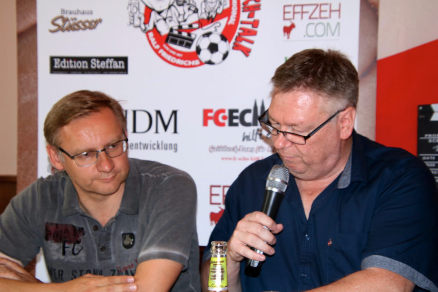 FC-Stammtisch Talk Wolf Sieger Sauren