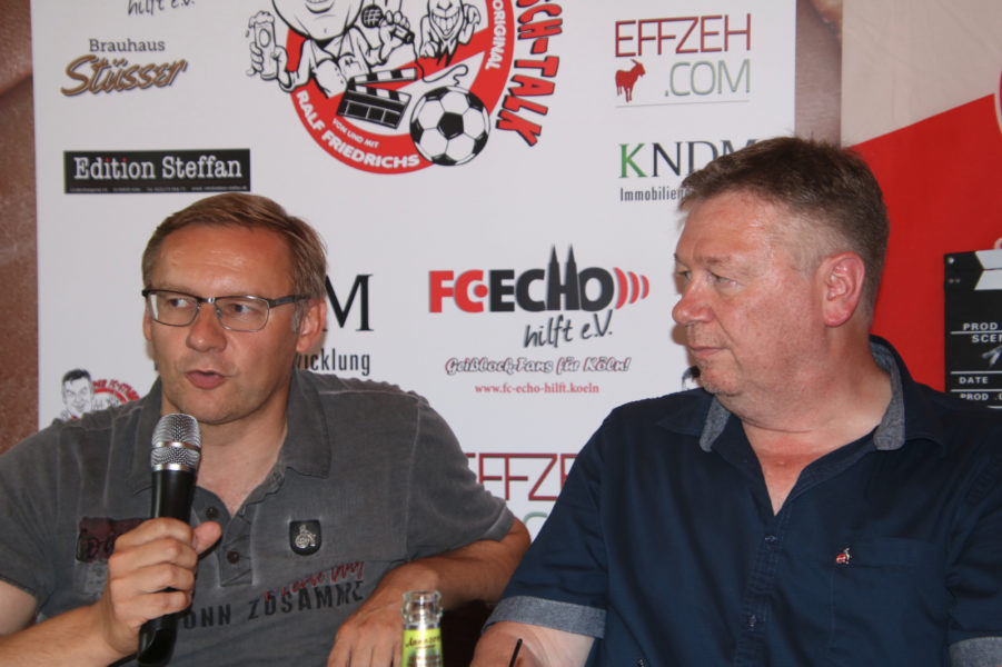 FC-Stammtisch Talk Wolf Sieger Sauren