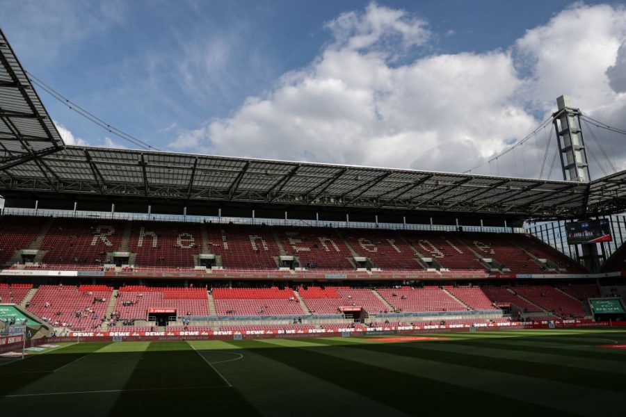 COLOGNE, GERMANY - APRIL 26: General view of Stadium prior to the Second Bundesliga match between 1. FC Koeln and SV Darmstadt 98 at RheinEnergieStadion on April 26, 2019 in Cologne, Germany. (Photo by Maja Hitij/Bongarts/Getty Images)