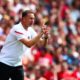 SOUTHAMPTON, ENGLAND - AUGUST 03: Achim Beierlorzer, the head coach of 1.FC Koln issues instructions to his players the Pre-Season Friendly match between Southampton and FC Koln at St. Mary's Stadium on August 03, 2019 in Southampton, England. (Photo by Dan Istitene/Getty Images)