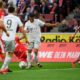 Bayern Munich's German midfielder Serge Gnabry (C) scores th 0-4 goal during the German first division Bundesliga football match 1 FC Cologne v FC Bayern Munich in Cologne, western Germany on February 16, 2020. (Photo by INA FASSBENDER / AFP) / RESTRICTIONS: DFL REGULATIONS PROHIBIT ANY USE OF PHOTOGRAPHS AS IMAGE SEQUENCES AND/OR QUASI-VIDEO (Photo by INA