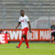 COLOGNE, GERMANY - MAY 24: Jhon Cordoba of FC Cologne reacts after Fortuna Dusseldorf's Kenan Karaman scores his teams first goal during the Bundesliga match between 1. FC Koeln and Fortuna Duesseldorf at RheinEnergieStadion on May 24, 2020 in Cologne, Germany. (Photo by Pool/Thilo Schmuelgen/Pool via Getty Images)