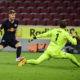COLOGNE, GERMANY - JUNE 01: Timo Werner of Leipzig scores his sides third goal during the Bundesliga match between 1. FC Koeln and RB Leipzig at RheinEnergieStadion on June 1, 2020 in Cologne, Germany. (Photo by Ina Fassbender/Pool via Getty Images)