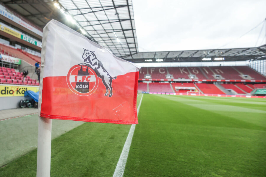 22.05.2021, Fussball, Saison 2020/2021, 1. Bundesliga, 34.Spieltag, 1. FC Köln - FC Schalke 04, Leeres RheinEnergie Stadion Tim Rehbein/RHR-FOTO DFL REGULATIONS PROHIBIT ANY USE OF PHOTOGRAPHS AS IMAGE SEQUENCES AND/OR QUASI-VIDEO. Köln RheinEnergie Stadion NRW Deutschland xRHR-FOTO/TRx *** 22 05 2021, Football, Season 2020 2021, 1 Bundesliga, 34 Matchday, 1 FC Köln FC Schalke 04, Empty RheinEnergie Stadion Tim Rehbein RHR FOTO DFL REGULATES PROHIBIT ANY USE OF PHOTOGRAPHS AS IMAGE SEQUENCES AND OR QUASI VIDEO Köln RheinEnergie Stadion NRW Germany xRHR FOTO TRx