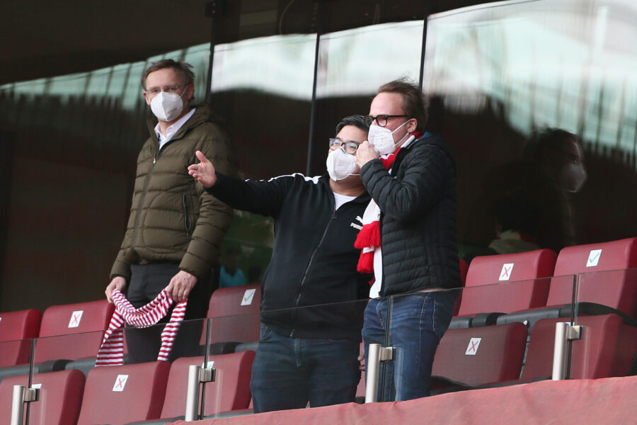 1.FC Köln vs. VFB Stuttgart 1.FC Köln vs. VFB Stuttgart, 22. Spieltag, 20.02.2021, 15.30 Uhr, Mitte: Ho-Yeon Kim 1.FC Köln, Bild: *** 1 FC Köln vs VFB Stuttgart 1 FC Köln vs VFB Stuttgart, Matchday 22, 20 02 2021, 3 30pm, centre Ho Yeon Kim 1 FC Köln , pic.