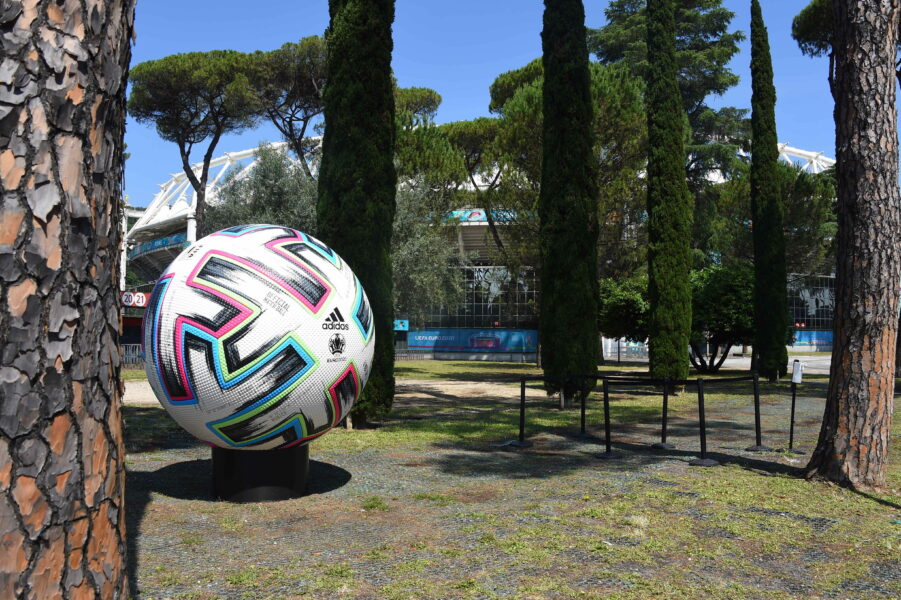 The Olympic Stadium in Rome ready for the opening match of Euro 2020 Turkey-Italy. Rome Italy, June 10th, 2021 Rome Italy - ZUMAm169 20210610_zac_m169_007 Copyright: xMassimoxInsabatox